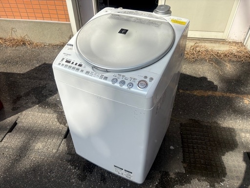 SHARP シャープ 8.0kg洗濯乾燥機  ES-TX800-W 2011年製