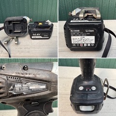 makita マキタ TD132D インパントドライバ 電動工具 14.4v　互換バッテリー 電動工具 DIY　の画像