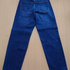 無印良品 デニム RELAXED WIDE ２２インチの画像