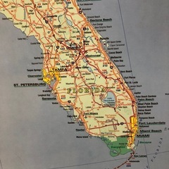 大型USA地図の画像