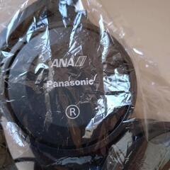 新品未開封！2個 ANA プレミアムシート Panasonic ヘッドホン 有線の画像