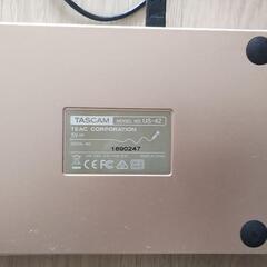 TASCAM niconico US-42  オーディオインターフェースの画像