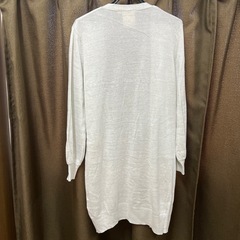 春夏秋向き ロングカーディガン レディースの画像