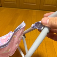 折りたたみ可　ぬいぐるみ用ベビーカーの画像