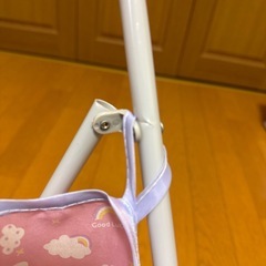 折りたたみ可　ぬいぐるみ用ベビーカーの画像