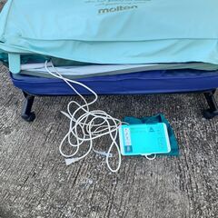 低床介護ベッド電動エアマット付の画像