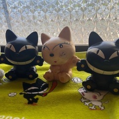 急ぎ。クロネコ人形の画像