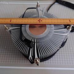 現金対応 極上良品 銅芯入り静音強力長寿命CPUクーラー 動作確認済LGA1151-LGA1200 4PINの画像
