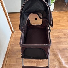美品　ペットカート　ペットバギー　折りたたみ　の画像