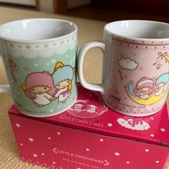 🩷キキララ💙コップ☕🥂の画像