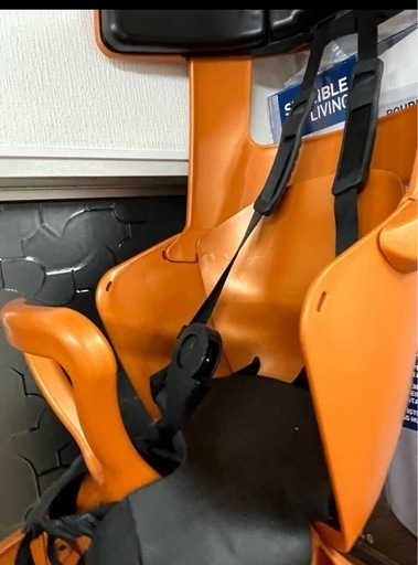 ほぼ未使用　YAMAHA　チャイルドシート　自転車後部