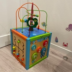 おもちゃ箱 キューブボックスの画像