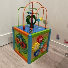 おもちゃ箱 キューブボックスの画像