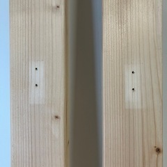 2×4木材　2010mm 突っ張り用ブラケット付きの画像