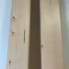 2×4木材　2010mm 突っ張り用ブラケット付きの画像