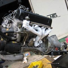 Mベンツ107-450SLC.50リブルトエンジンA.Tコンビセツト販売-O\H済みの画像