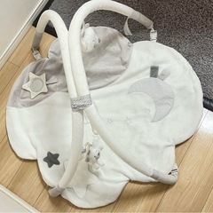 【美品】ベビー プレイマット ジムの画像