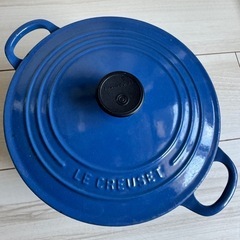 Le Creuset ルクルーゼ ココットロンド 22cm　両手鍋の画像