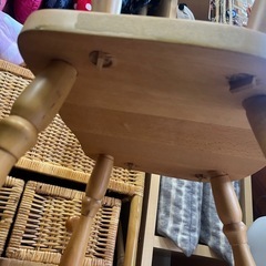 高山家具？　ベビーチェア　椅子　の画像