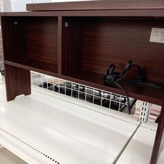 【リユースのサカイ八街店】★ジモティ割あり★ ヘッドボード　ベッド用家具　ブラウン　クリーニング済　YJ7339の画像