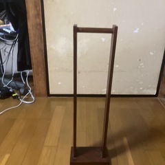 引き取り限定　風鈴用スタンド　手作りの画像
