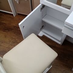 ★リユースのサカイ水戸店★  ドレッサー ホワイト H111×D41×W30.3 クリーニング済み MT5209の画像