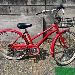 自転車　24インチ　子供向けの画像