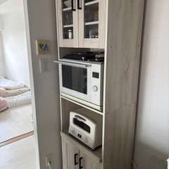 美品　キッチン棚の画像