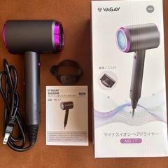 【動作確認のみ未使用！】マイナスイオン ヘアドライヤーの画像