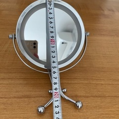 机鏡　拡大鏡付き　照明付きの画像