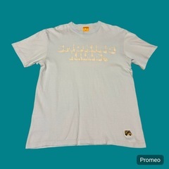 美品・限定#FR2 DOKO Tシャツ L 水色 関西限定 移動販売 スモーキングキルズの画像