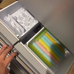 高年式　国産の最高級冷蔵庫の画像