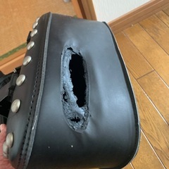 サドルバック、サイドバック　穴有りの画像
