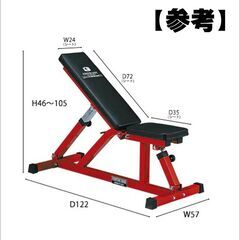 【難あり】【FIGHTING ROAD】フラットインクラインベンチ－ＴＲＵＳＴの画像