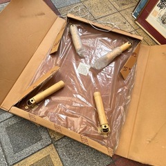 未使用　座卓　ローテーブル　折りたたみ　センターテーブルの画像