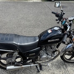 スズキGN125H自賠責保険令和9年12月付乗って帰れますの画像
