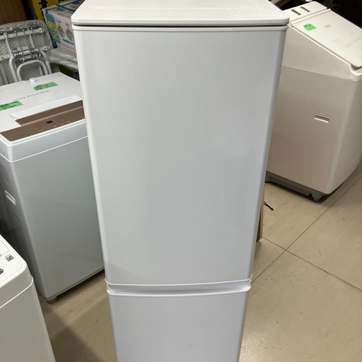 三菱電機 MR-P17E2H-W 冷蔵庫 2023年製 三菱電機 冷蔵庫 【2ドア/右開き/168L/マットチャコール】MR-P17H-H