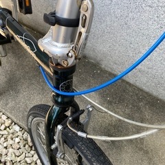DAHON broad walk 折りたたみ自転車 濃いめのグリーンの画像