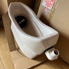 ロンクリーン簡易水洗トイレ便器のみの画像