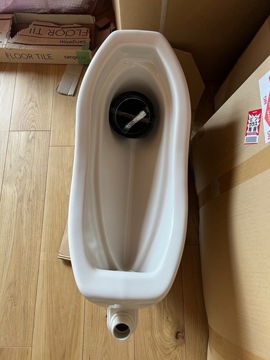 ロンクリーン簡易水洗トイレ便器のみ