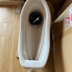 ロンクリーン簡易水洗トイレ便器のみの画像