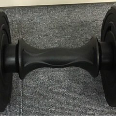 アーミーダンベル LEADING EGDE 約10kg一対 可変式ダンベル ブラック リーディングエッジ 筋トレの画像