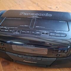 Panasonic　レトロ　貴重　CDプレーヤー　音楽の画像