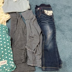 ベビー服から子供服までの画像