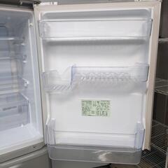 SHARP シャープ ノンフロン冷凍冷蔵庫 SJ-W354H 動作確認済み メンテナンス済み 350L 冷蔵庫 3ドア シルバーの画像