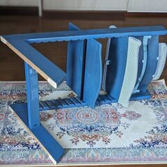 (ご予約有り)掲載写真訂正●STOKKE 木製イス★ストッケ トリップトラップ-2★ベビーセット(背あて＆ガード+専用クッション/カバー)付◎4ヶ月位～S/Ｎ4～岡崎市◎の画像