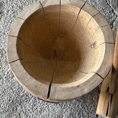 臼と杵　餅つき用の画像