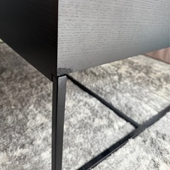 テーブル リフティングテーブル 昇降式 鉄脚　木製の画像