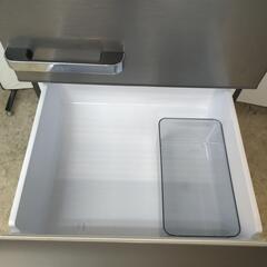 AQUA アクア ノンフロン冷凍冷蔵庫 AQR-V43P 動作確認済み メンテナンス済み 430L 冷蔵庫 4ドア シルバー 2024年製の画像