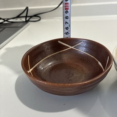 器✿2個セット✿茶＆白✿陶器の画像